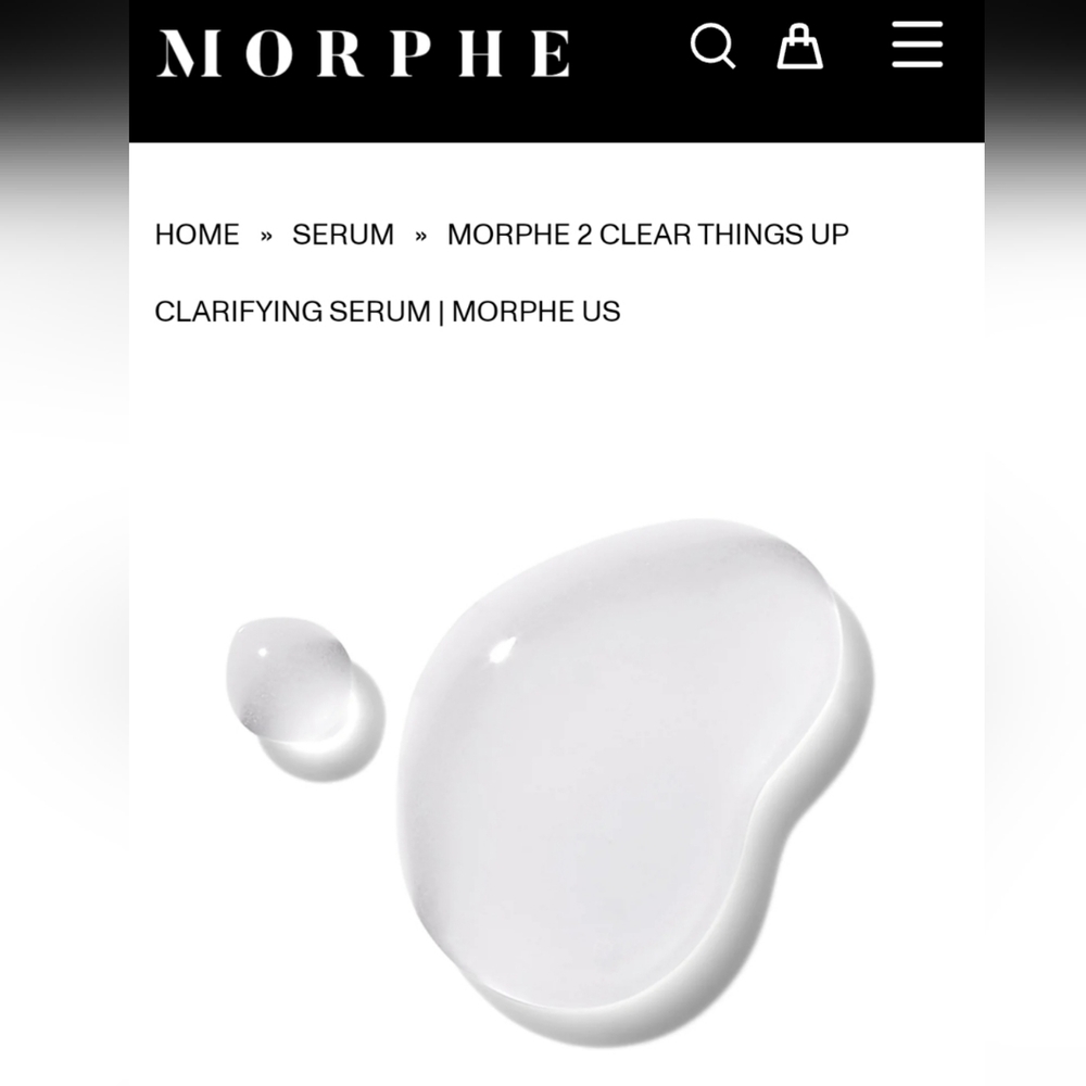 MORPHE M2 CLEAR THINGS UP CLARIFYING SERUM NWOB - Picture 2 of 10